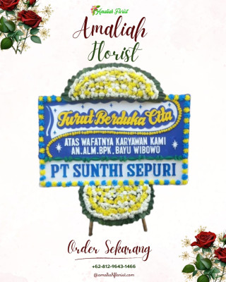 Papan Bunga Duka di Siberida