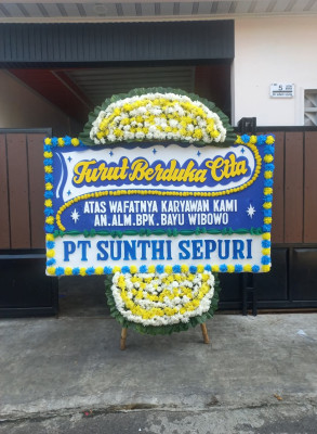 Papan Bunga Duka di Siberida