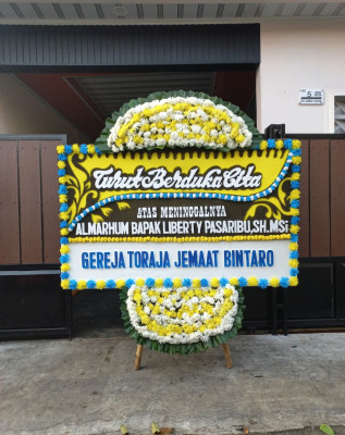 Papan Bunga Duka di Siberida