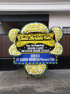 Papan Bunga Duka di Siberida